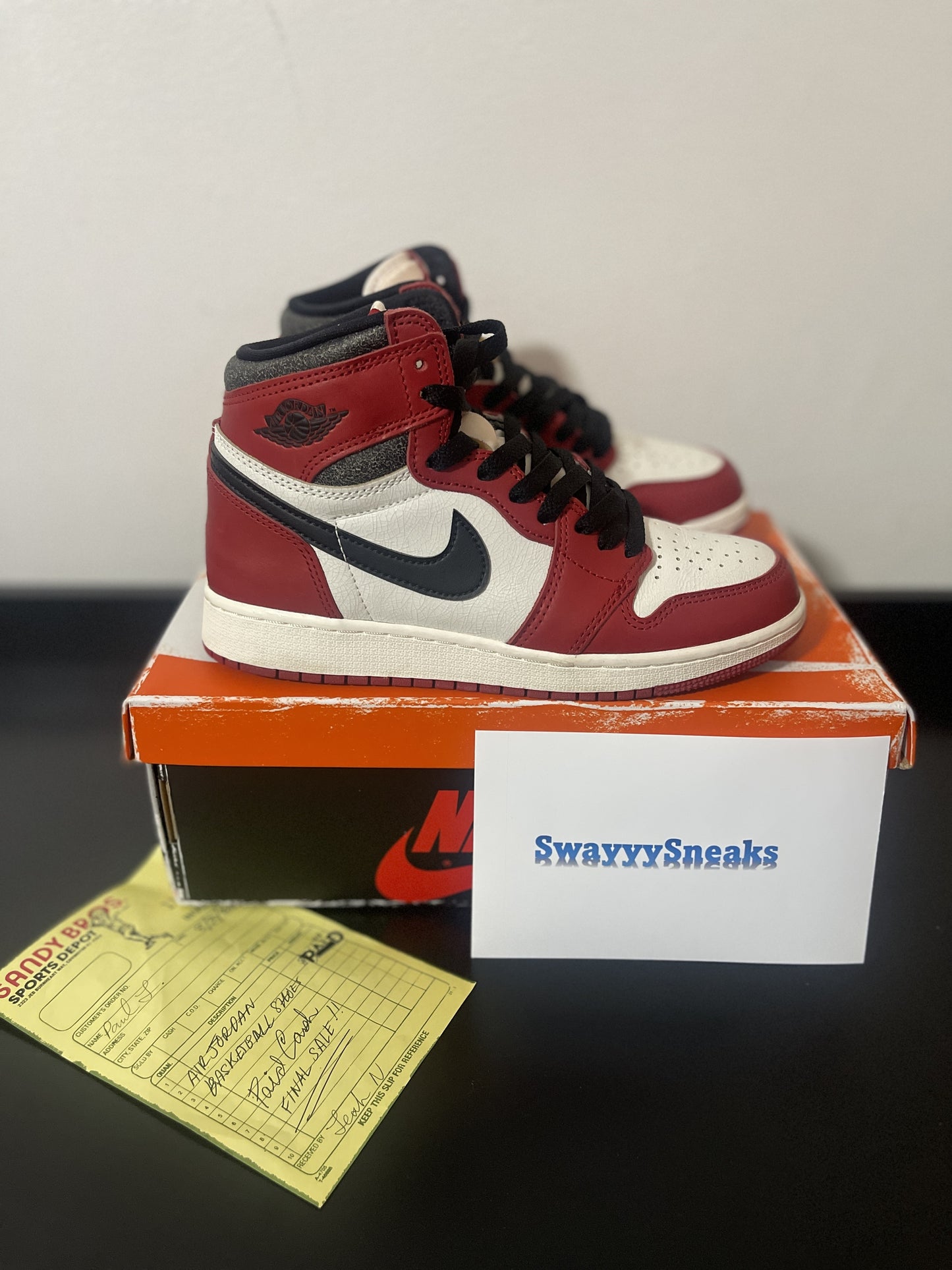 Air Jordan 1 Retro High OG GS 'Chicago Lost & Found'