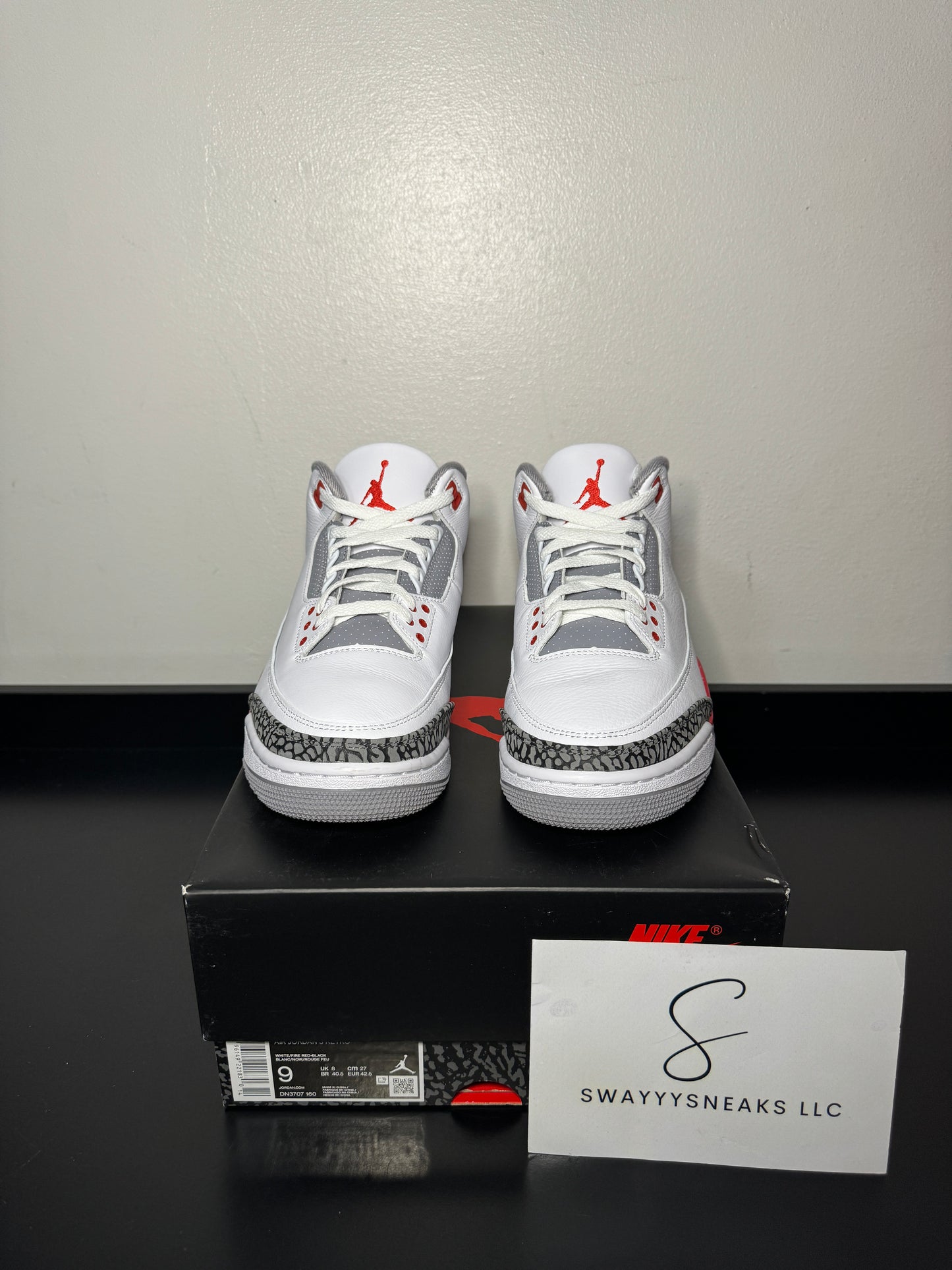 Air Jordan 3 Retro 'Fire Red' 2022