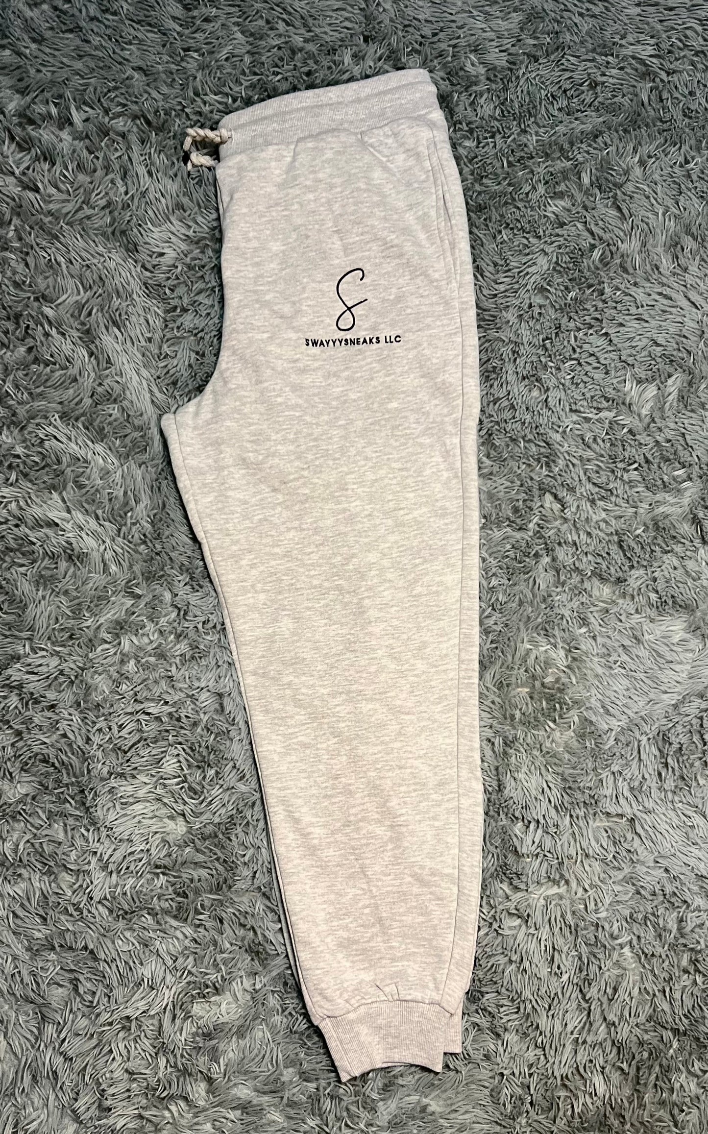 Grey Embroider Sweatpants (Pre-Order)