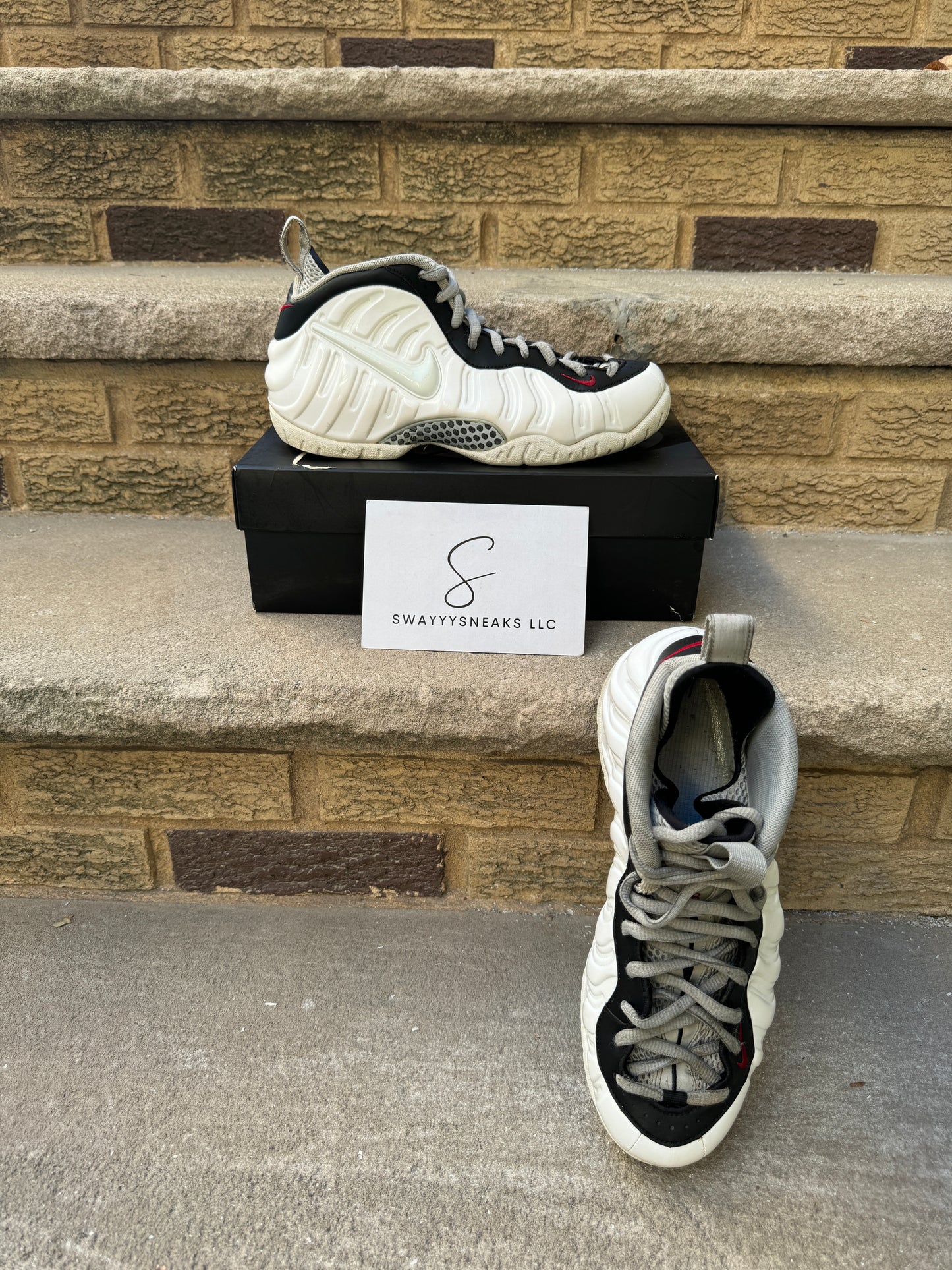 Air Foamposite Pro 'Chrome White'