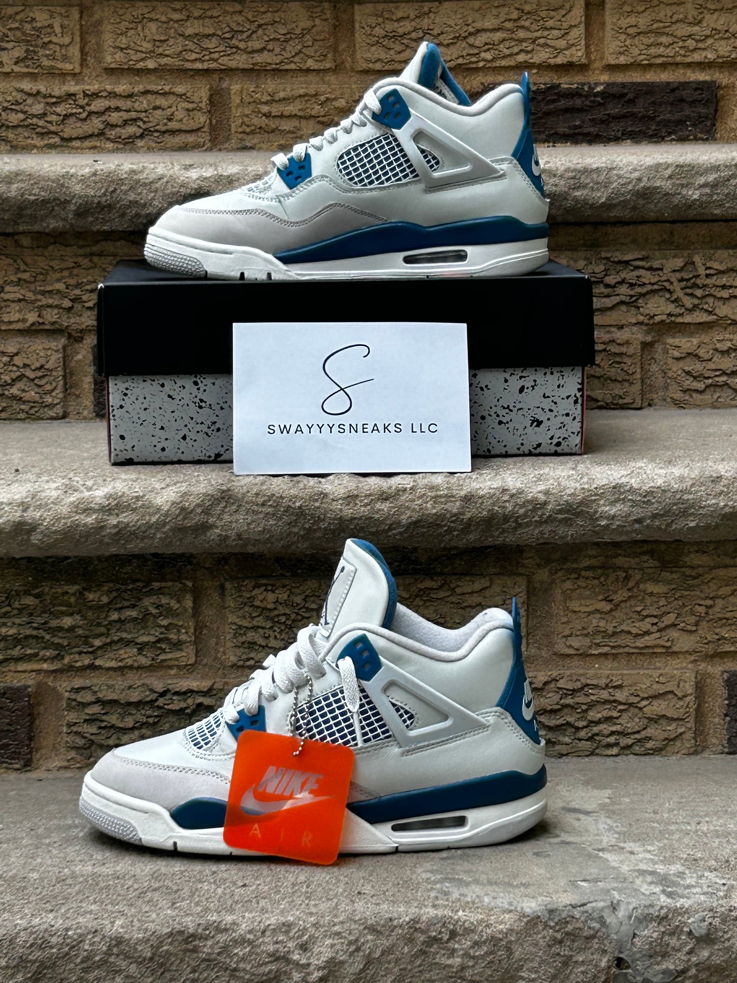 Air Jordan 4 Retro GS 'Military Blue' 2024